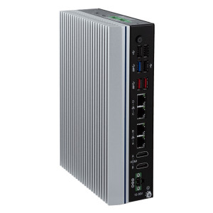 ARBOR SB-244-RPLU Fanless Computer with Intel Raptor Lake i3/i5/i7 CPU, 4 LAN, up to 32 GB memory, multiple I/O